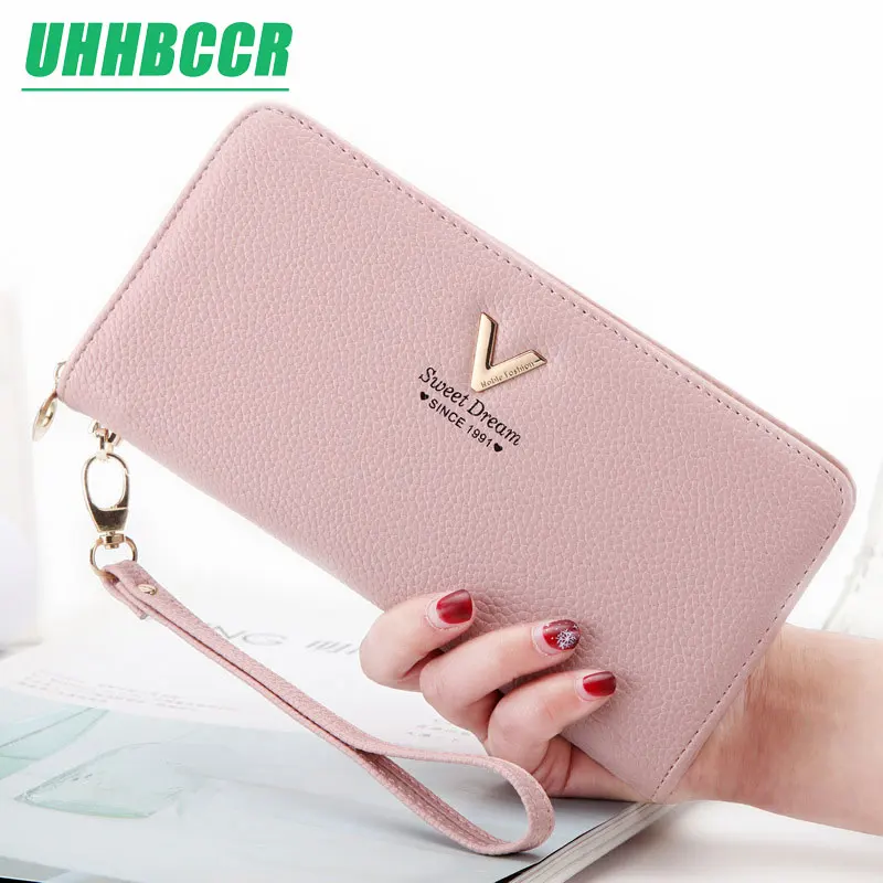 UHHBCCR Wristband Women Long Clutch Wallet Large Capacity Wallets Female Purse Lady Purses Phone Pocket Card Holder Carteras
UHHBCCR Wristband Women Long Clutch Wallet Large Capacity Wallets Female Purse Lady Purses Phone Pocket Card Holder Carteras