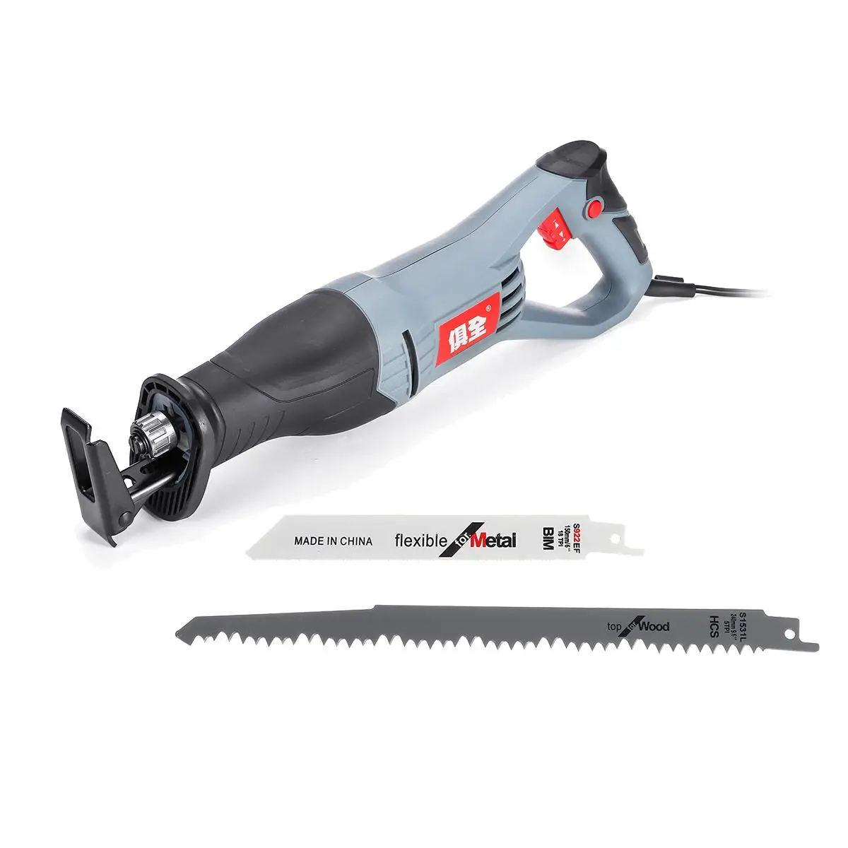 Portable Reciprocating Saw Attachment Change Electric Drill 850W Metal Woodworking Cutter Cutting Power Tool with 2 Blades
Portable Reciprocating Saw Attachment Change Electric Drill 850W Metal Woodworking Cutter Cutting Power Tool with 2 Blades