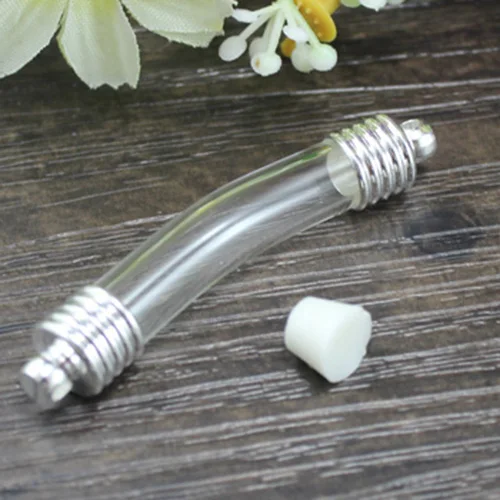 8MM Curve Tube For Rice Bracelet & necklace with Bronze Cap glass vial pendant rice pendant vial diy findings
8MM Curve Tube For Rice Bracelet & necklace with Bronze Cap glass vial pendant rice pendant vial diy findings