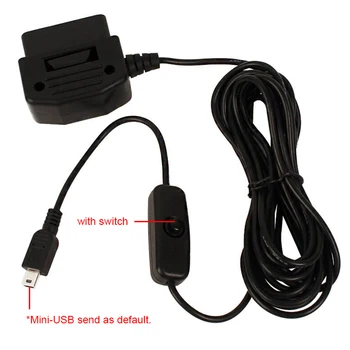 5V 2.1A OBD Buck Line for 24 Hours Parking Monitoring Car Camera Radar Detector DVR Camera Cable Length 3.5m accessories
5V 2.1A OBD Buck Line for 24 Hours Parking Monitoring Car Camera Radar Detector DVR Camera Cable Length 3.5m accessories