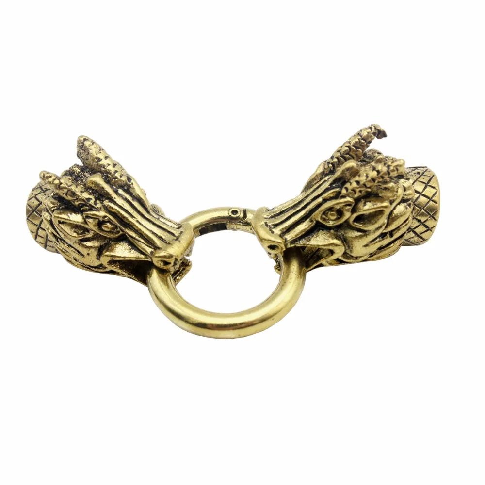 AaaZee 10mm Hole Antique Gold Dragon Clasp Connetctor Two Dragons Biting Ring, Charm Clasps for DIY Bracelet Jewelry
AaaZee 10mm Hole Antique Gold Dragon Clasp Connetctor Two Dragons Biting Ring, Charm Clasps for DIY Bracelet Jewelry