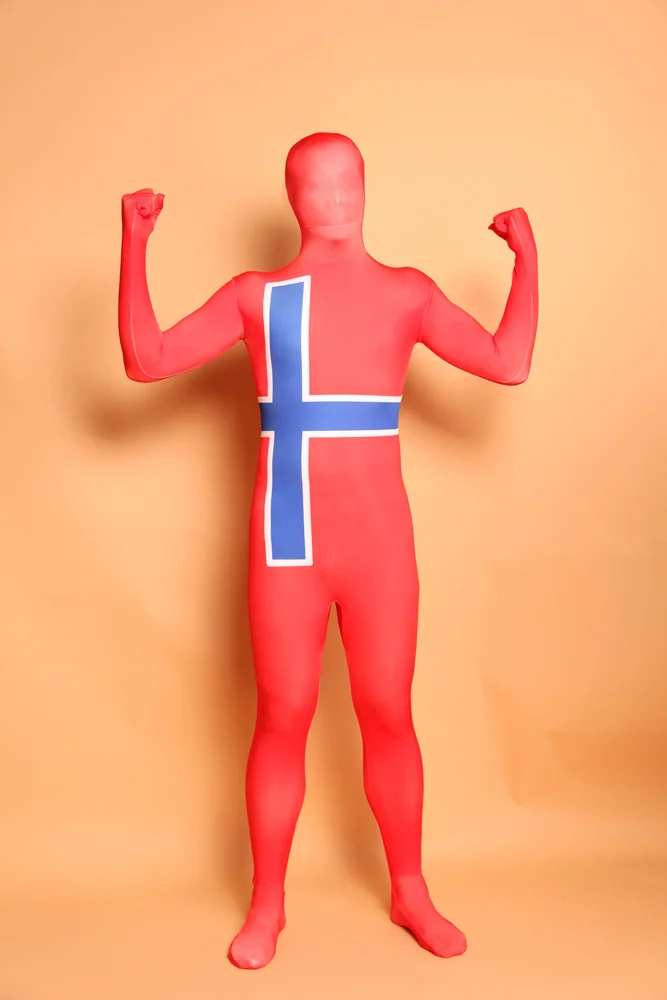 Sweden Flag Zentai Suit Fullbody Moph Zentai Costume Halloween Party Suit High Elasticity Spandex Costume
Sweden Flag Zentai Suit Fullbody Moph Zentai Costume Halloween Party Suit High Elasticity Spandex Costume