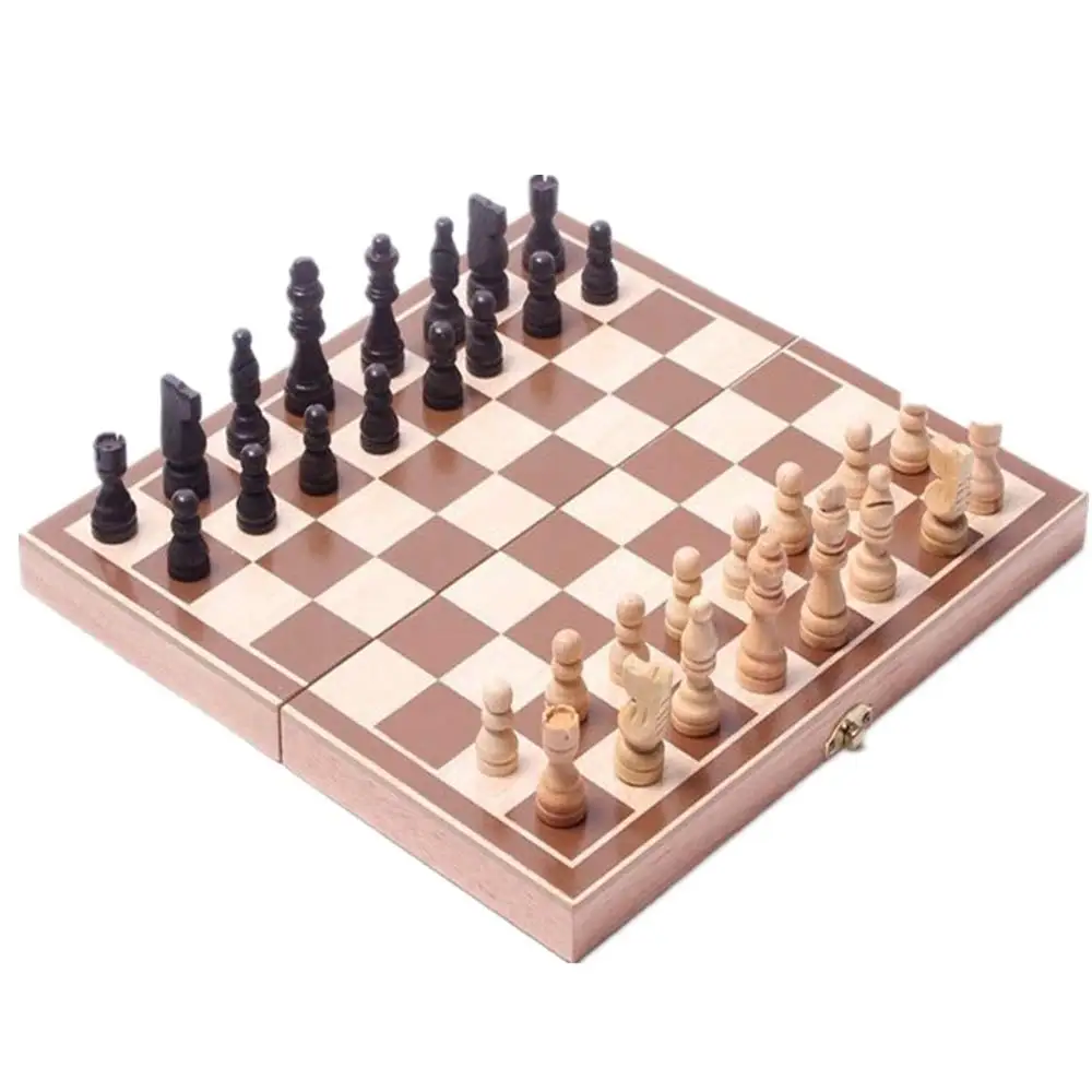International Chess Set Pieces Set Folding Wooden Board Game Funny Game Chessmen Collection Portable Board Game
International Chess Set Pieces Set Folding Wooden Board Game Funny Game Chessmen Collection Portable Board Game