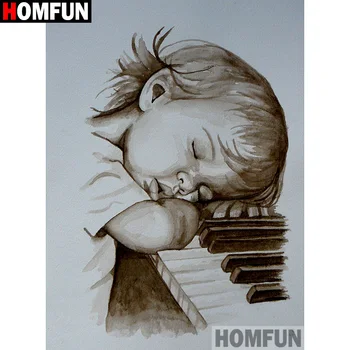 HOMFUN DIY Diamond Embroidery Baby Girl piano Pattern Rhinestone Sets Diamond Painting Cross Stitch Wall Decor Needlework A09104
HOMFUN DIY Diamond Embroidery Baby Girl piano Pattern Rhinestone Sets Diamond Painting Cross Stitch Wall Decor Needlework A09104