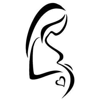 8.1cm*16cm Pregnancy Pregnant Mother Fashion Car Sticker Car Styling Vinyl Black wall sticker
8.1cm*16cm Pregnancy Pregnant Mother Fashion Car Sticker Car Styling Vinyl Black wall sticker