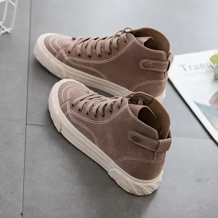 British style wild 2019 summer new women's shoes students spring and autumn high to help net red breathable tide shoes
British style wild 2019 summer new women's shoes students spring and autumn high to help net red breathable tide shoes