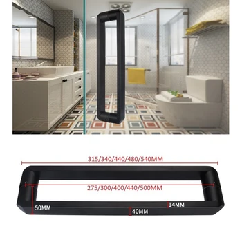 Matt Black Square Round Shower Box Glass Door Pull Handle Commercial Entry Residential
Matt Black Square Round Shower Box Glass Door Pull Handle Commercial Entry Residential