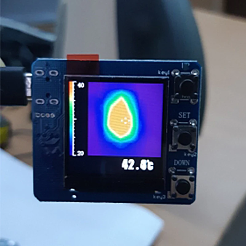 AMG8833 IR 8x8 Resolution Infrared Thermal Imager Array Temperature Sensor Module Development
AMG8833 IR 8x8 Resolution Infrared Thermal Imager Array Temperature Sensor Module Development