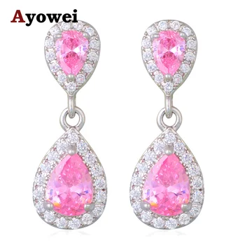 Cheap and cheerful Earrings for Teen Girls Silver Pink Crystal Fashion Jewelry Dangle Earrings JE1070A
Cheap and cheerful Earrings for Teen Girls Silver Pink Crystal Fashion Jewelry Dangle Earrings JE1070A