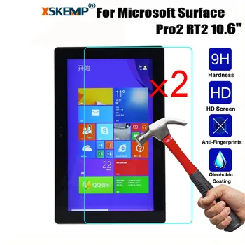 XSKEMP 2Pcs/Lot 9H Premium Tempered Glass Screen Protector For Microsoft Surface Pro2 RT2 10.6" Scratch Proof Clear Tablet Film
XSKEMP 2Pcs/Lot 9H Premium Tempered Glass Screen Protector For Microsoft Surface Pro2 RT2 10.6" Scratch Proof Clear Tablet Film