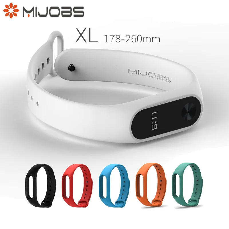 Original Mijobs Long Strap XL For Xiaomi Mi Band 2 Multiple Bracelet Change Optional Beautiful Stylish
Original Mijobs Long Strap XL For Xiaomi Mi Band 2 Multiple Bracelet Change Optional Beautiful Stylish