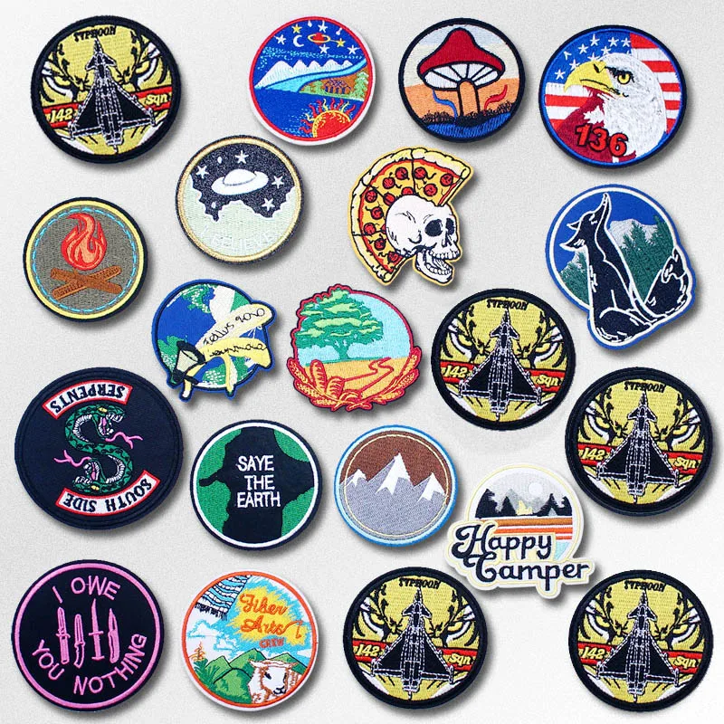DIY Badges Patch Jeans Bag Hat Clothes Apparel Sewing Decoration Applique Bagde Patches Accessories Eagle Tiger Fox Mushroom
DIY Badges Patch Jeans Bag Hat Clothes Apparel Sewing Decoration Applique Bagde Patches Accessories Eagle Tiger Fox Mushroom