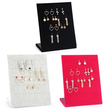 Behogar 60 Holes Jewelry Frame Velvet Earrings Display Stand Shelf Show Case Organizer Tray for Earrings Ear Studs Necklace
Behogar 60 Holes Jewelry Frame Velvet Earrings Display Stand Shelf Show Case Organizer Tray for Earrings Ear Studs Necklace