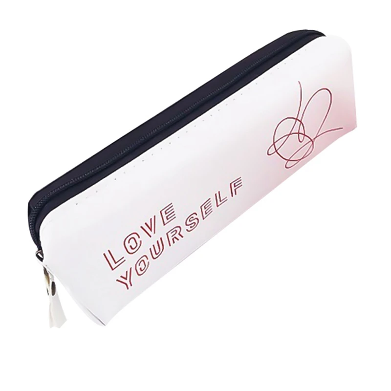 1pc Kpop BTS Bangtan Boys Love Yourself Glitter PVC Cosmetic Bags Multicolors Tassel Travel Wash Organizers
1pc Kpop BTS Bangtan Boys Love Yourself Glitter PVC Cosmetic Bags Multicolors Tassel Travel Wash Organizers