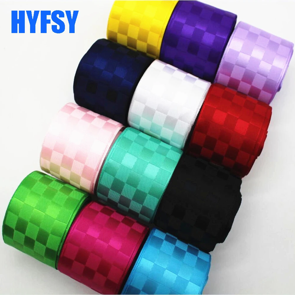 hyfsy 10060 38mm Cubic ribbon 10 yards DIY gift package 10 yards hand-made material headwear satin polyester plaid
hyfsy 10060 38mm Cubic ribbon 10 yards DIY gift package 10 yards hand-made material headwear satin polyester plaid