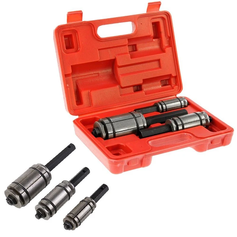3PCS Car Exhaust Tail Pipe Tube Expander Straightener Tool Kit High Quality Tool Set
3PCS Car Exhaust Tail Pipe Tube Expander Straightener Tool Kit High Quality Tool Set