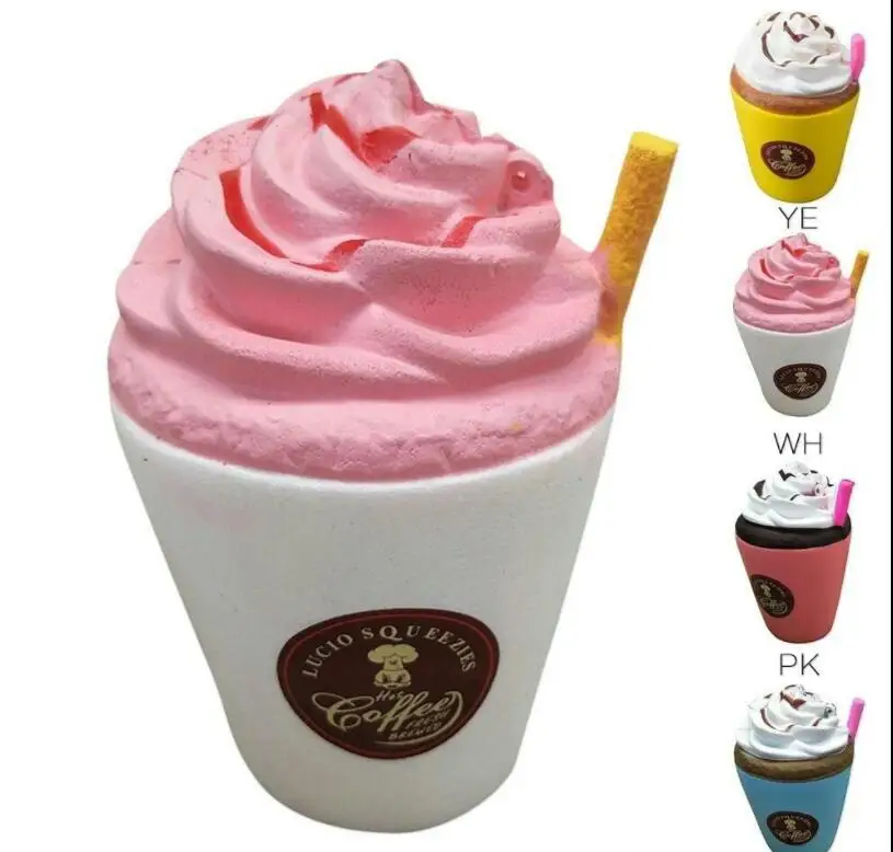 2018 Cute Coffee Cup Soft Squishy Slow Rising Cream Scented Fun Kids Toy Funny Joke Toy For Children Gift Anti-Stress Toys 11cm
2018 Cute Coffee Cup Soft Squishy Slow Rising Cream Scented Fun Kids Toy Funny Joke Toy For Children Gift Anti-Stress Toys 11cm