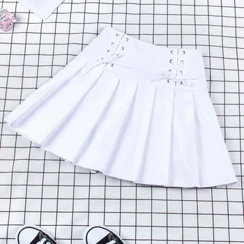 2019 New Summer Skirts Women Harajuku Skirts Loose High Waist Pleated Skirts Cotton Vintage Bandage Pleated Skirts Female
2019 New Summer Skirts Women Harajuku Skirts Loose High Waist Pleated Skirts Cotton Vintage Bandage Pleated Skirts Female
