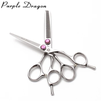 Z9014 5" 14.5cm 440C Purple Dragon Hairdressing Scissors Cutting Shears Thinning Shears Barber Shears Professional Hair Scissors
Z9014 5" 14.5cm 440C Purple Dragon Hairdressing Scissors Cutting Shears Thinning Shears Barber Shears Professional Hair Scissors
