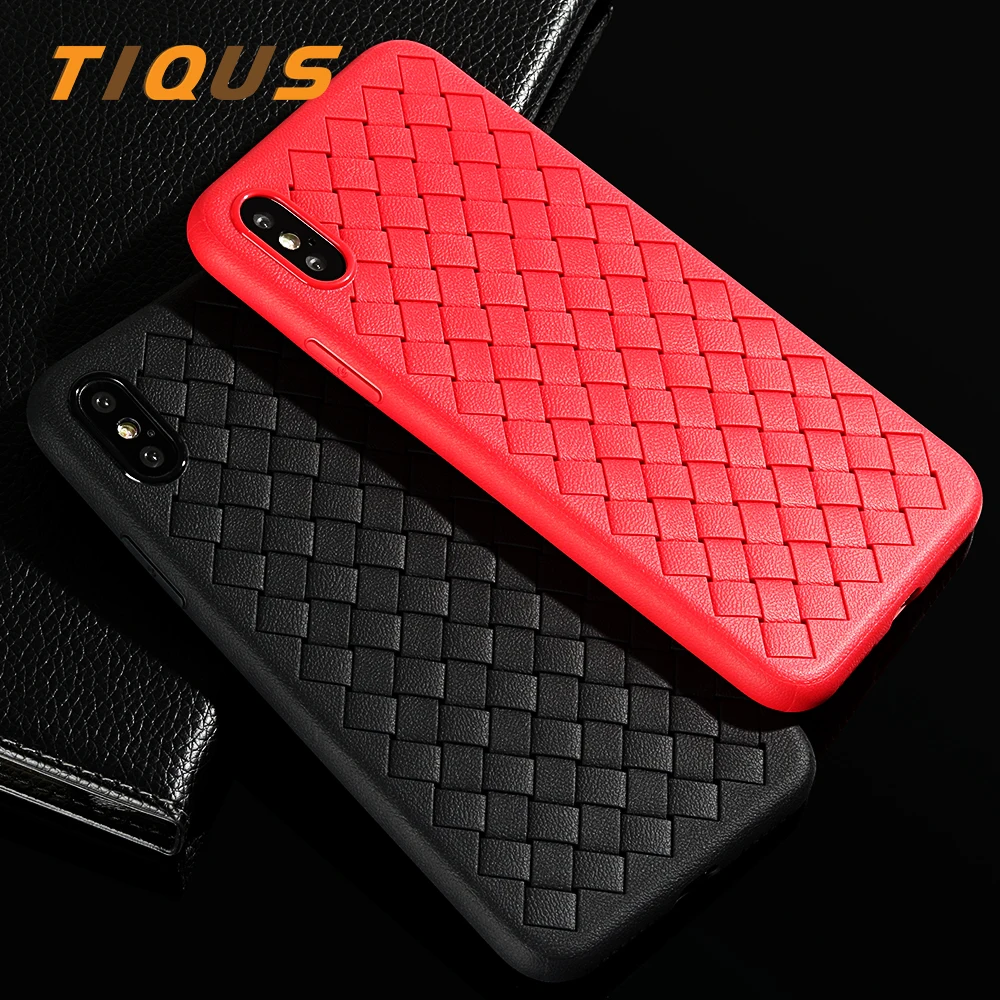 Case For iPhone XS Max XR X 10 Case Grid Weaving Soft TPU Silicone Full Phone Cover For iphone 6 6s 7 8 Plus Mobile Phone Bags
Case For iPhone XS Max XR X 10 Case Grid Weaving Soft TPU Silicone Full Phone Cover For iphone 6 6s 7 8 Plus Mobile Phone Bags