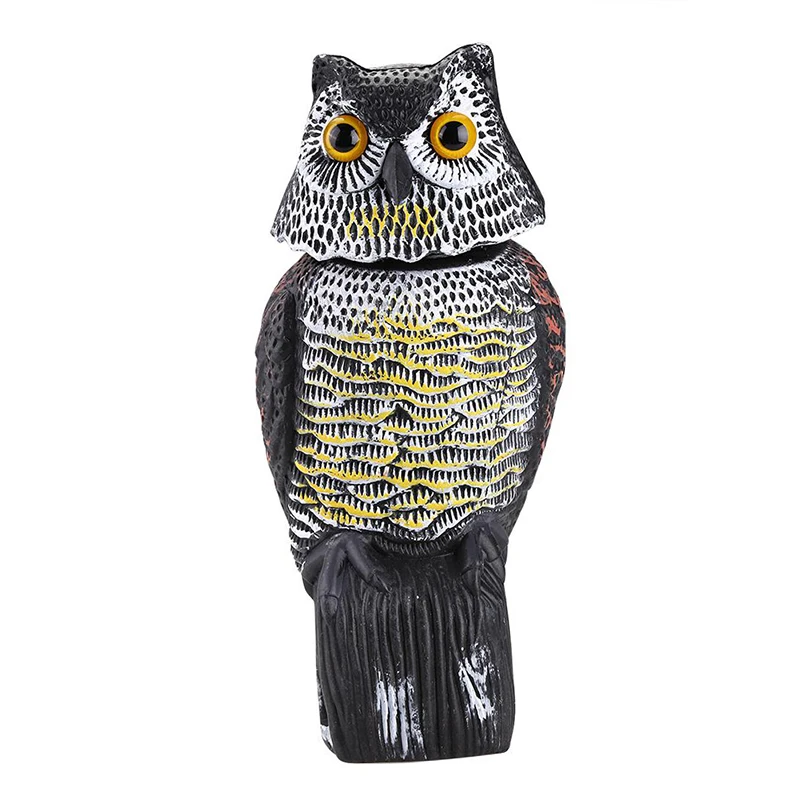1Pc Realistic Bird Scarer Sound Owl Prowler Decoy Protection Repellent Pest Control Scarecrow Garden Yard Move Crafts
1Pc Realistic Bird Scarer Sound Owl Prowler Decoy Protection Repellent Pest Control Scarecrow Garden Yard Move Crafts