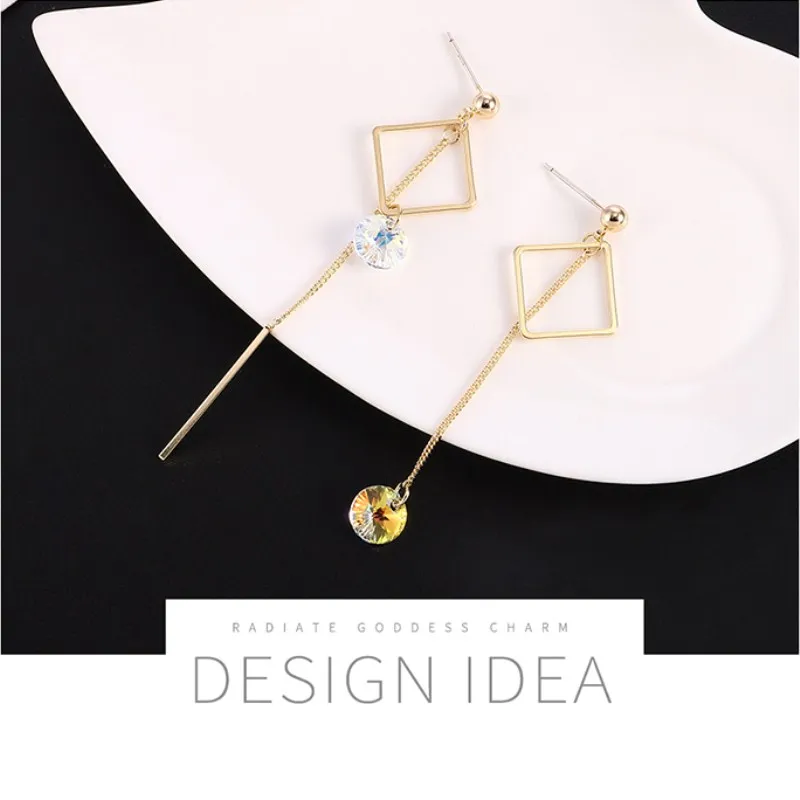 korean asymmetrical earring-5