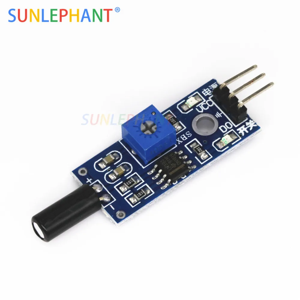 Vibration Sensor Module Normally Opened Type SW18010P Vibration switch alarm sensor module for Arduno
Vibration Sensor Module Normally Opened Type SW18010P Vibration switch alarm sensor module for Arduno