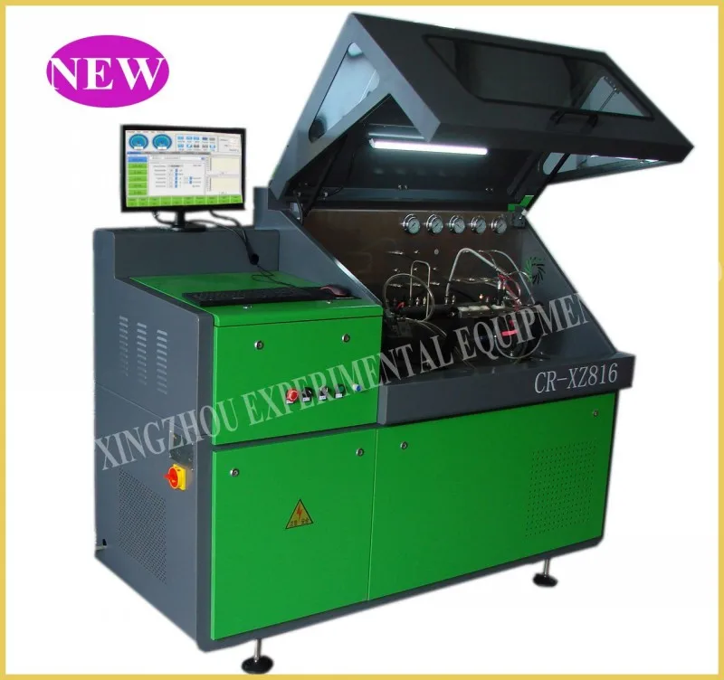 CR-XZ816 diesel fuel injection high pressure common rail pump and injector test bench
CR-XZ816 diesel fuel injection high pressure common rail pump and injector test bench