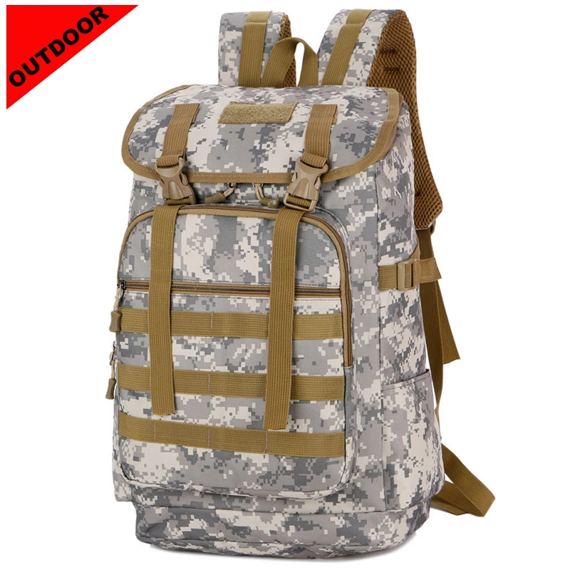 2019 New Quality Men Woman Travel Bag 55L Large Capacity Military Tactical Bags Climbing Mountaineering Outdoor Travel Backpack
2019 New Quality Men Woman Travel Bag 55L Large Capacity Military Tactical Bags Climbing Mountaineering Outdoor Travel Backpack