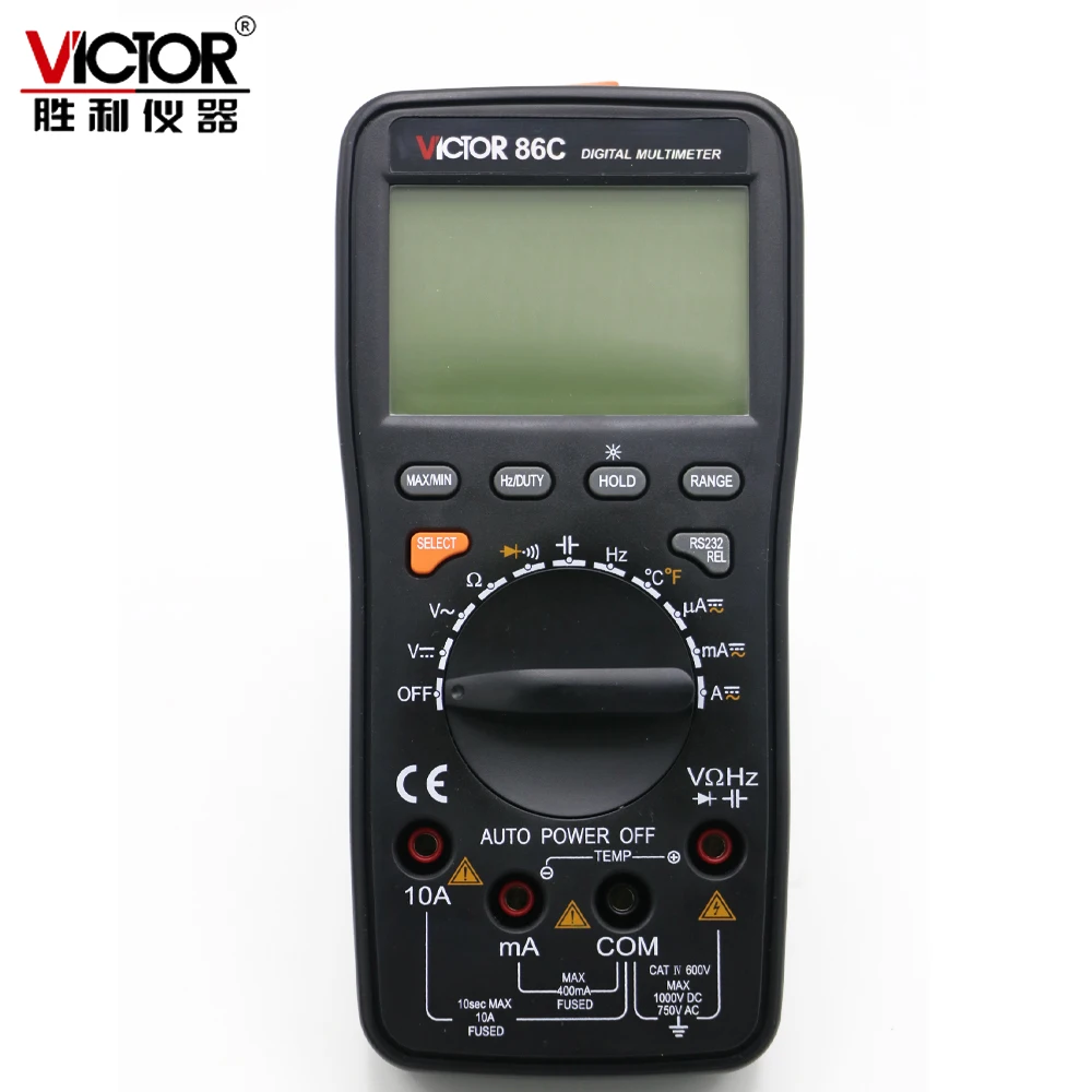 1pcs Victory genuine VC86C digital universal digital display universal table frequency/temperature/USB interface
1pcs Victory genuine VC86C digital universal digital display universal table frequency/temperature/USB interface