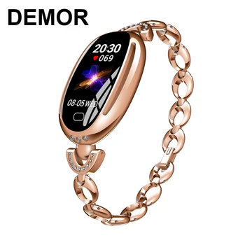 DEMOR KB68 Women Smart Band Luxury Watch Sport Activity Fitness Bracelet Heart Rate Monitor Blood Pressure Wristband for Android
DEMOR KB68 Women Smart Band Luxury Watch Sport Activity Fitness Bracelet Heart Rate Monitor Blood Pressure Wristband for Android