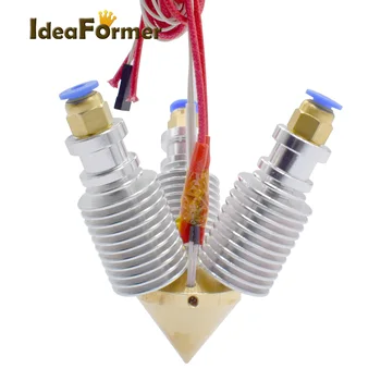 3 in 1 out Brass Diamond 0.4mm 1.75mm Nozzle Extruder Multi V6 12V/24V Bowden Extrusion Remote Hotend 3D Printer Parts
3 in 1 out Brass Diamond 0.4mm 1.75mm Nozzle Extruder Multi V6 12V/24V Bowden Extrusion Remote Hotend 3D Printer Parts