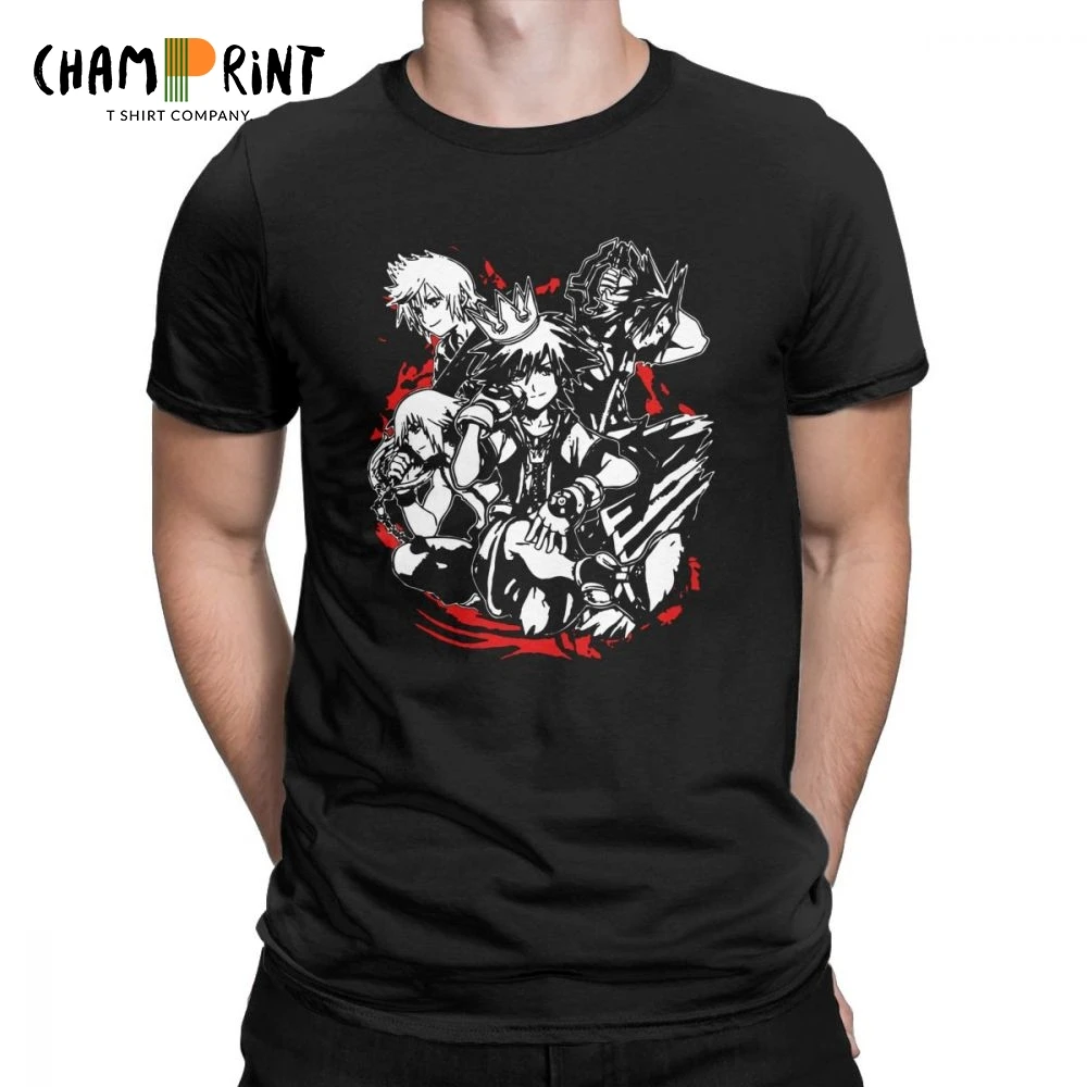 Kingdom Hearts T Shirt for Men Sora Chosen Summer Clothes Short Sleeve Novelty T-Shirts Crewneck Cotton Tee Shirt
Kingdom Hearts T Shirt for Men Sora Chosen Summer Clothes Short Sleeve Novelty T-Shirts Crewneck Cotton Tee Shirt