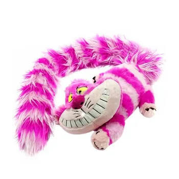 New Alice's Adventures in Wonderland Cheshire Cat plush doll 30cm Tail 110cm Cat Stuffed Animals Soft Toys For Kids Gift pelucia
New Alice's Adventures in Wonderland Cheshire Cat plush doll 30cm Tail 110cm Cat Stuffed Animals Soft Toys For Kids Gift pelucia