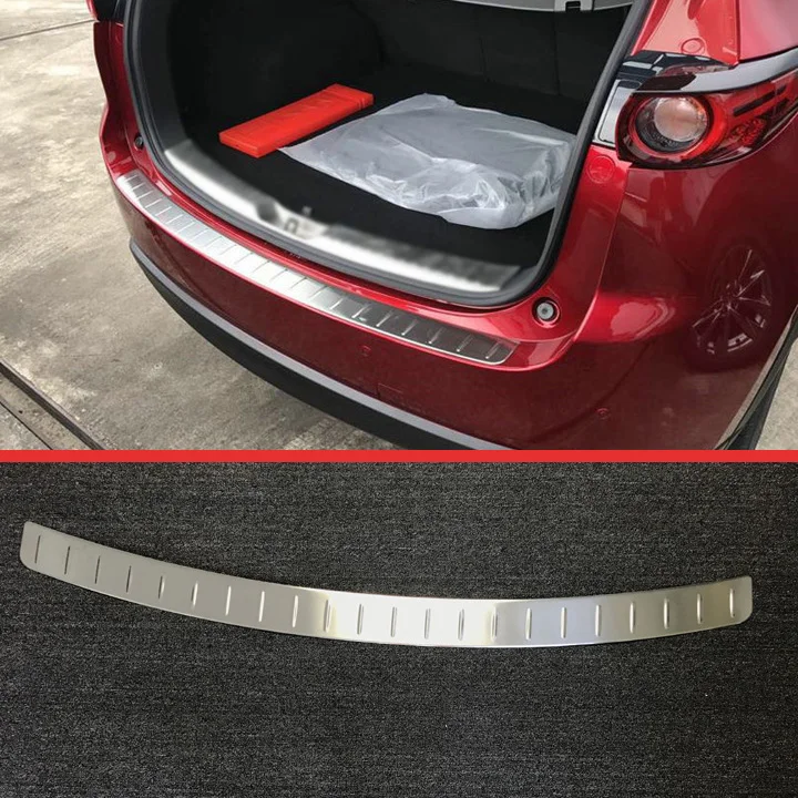 Stainless Steel Rear Bumper Sill Protector Trim For Mazda CX-5 CX5 2017 2018 2019 Car Accessories Stickers
Stainless Steel Rear Bumper Sill Protector Trim For Mazda CX-5 CX5 2017 2018 2019 Car Accessories Stickers