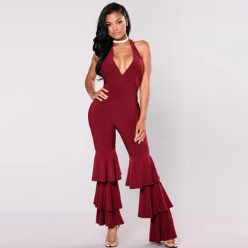 Jumpsuit Women Sexy Bodysuit Vadim Polyester Europe And America Real 2019 New Style Womens Sexy Halter With Micro-slip Pants
Jumpsuit Women Sexy Bodysuit Vadim Polyester Europe And America Real 2019 New Style Womens Sexy Halter With Micro-slip Pants