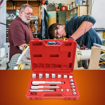 17PCS Car Small Bearing Mounting Kit Bearing Removal Installation Tool Set Automobile Repair Disassembly Professional Tool Set
17PCS Car Small Bearing Mounting Kit Bearing Removal Installation Tool Set Automobile Repair Disassembly Professional Tool Set