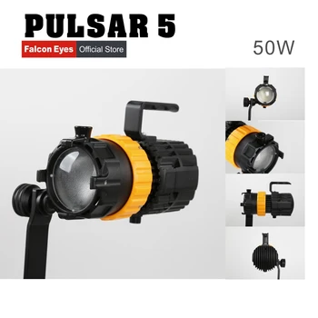 Falcon Eyes Mini Spot Light 50W Photography Light Adjustable Focus Length Fill Light Pulsar 5 P-5 CD5
Falcon Eyes Mini Spot Light 50W Photography Light Adjustable Focus Length Fill Light Pulsar 5 P-5 CD5