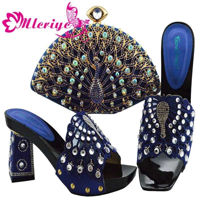 Latest Nigerian Women Party Shoes Sales In Women Matching Shoes and Bag Set Decorated with Rhinestone Italian Shoes and Bags Set
Latest Nigerian Women Party Shoes Sales In Women Matching Shoes and Bag Set Decorated with Rhinestone Italian Shoes and Bags Set