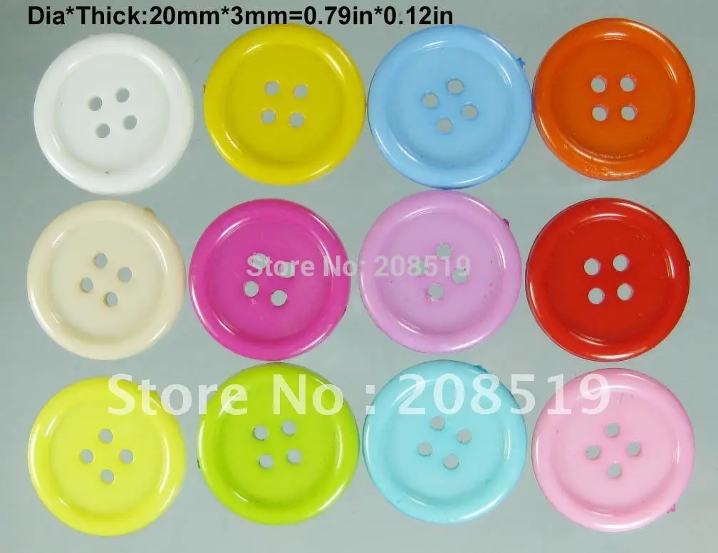 NB037 t shirt buttons 20mm assorted colors 240pcs 4 hole buttons for craft design jewelry accessory
NB037 t shirt buttons 20mm assorted colors 240pcs 4 hole buttons for craft design jewelry accessory