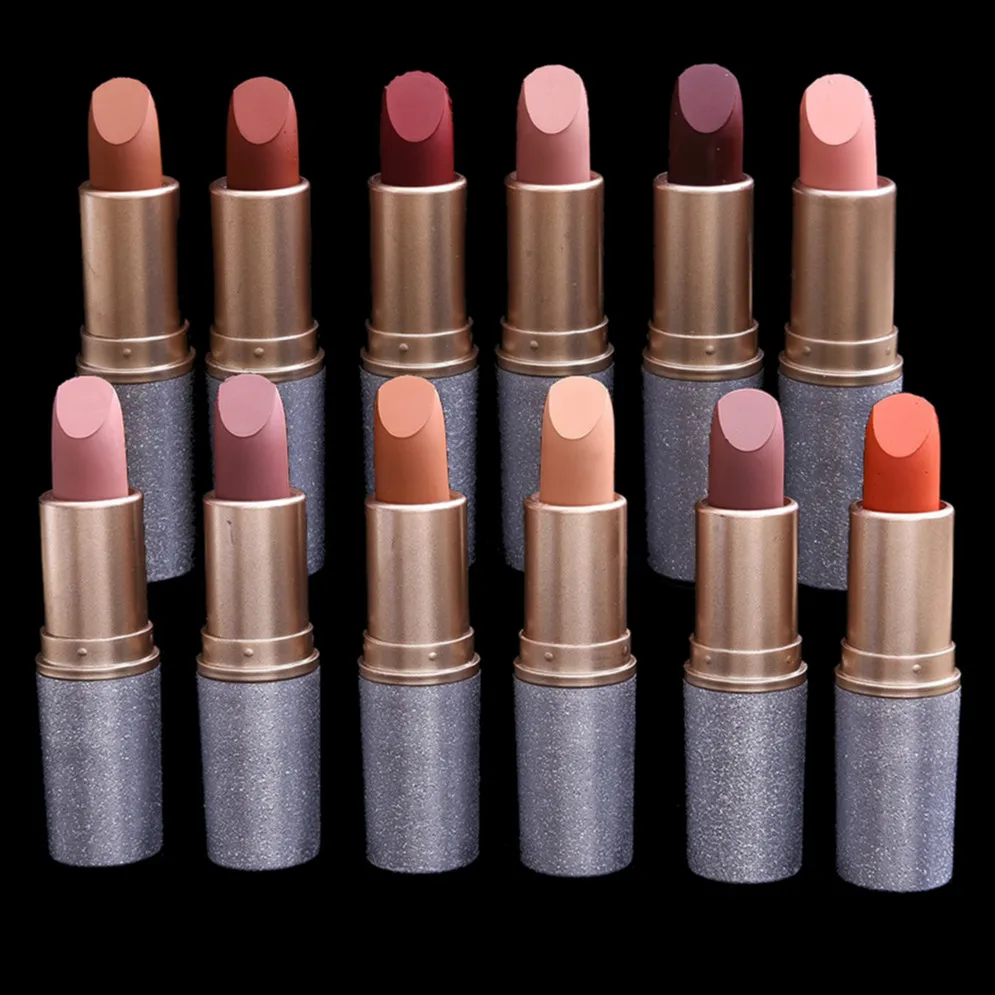12 Color Bullet Lip Gloss Makeup Lipstick Waterproof Long Lasting Tint Sexy Red Lip Stick Beauty Matte Liner Pen Lipstick
12 Color Bullet Lip Gloss Makeup Lipstick Waterproof Long Lasting Tint Sexy Red Lip Stick Beauty Matte Liner Pen Lipstick