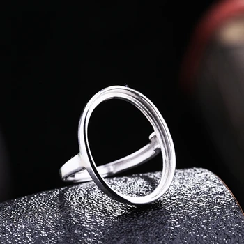 925 Sterling Silver Women Engagement Wedding Ring 16X22mm Oval Cabochon Semi Mount Ring Setting fit Amber Turquoise Wholesale
925 Sterling Silver Women Engagement Wedding Ring 16X22mm Oval Cabochon Semi Mount Ring Setting fit Amber Turquoise Wholesale