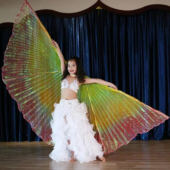 2019 Children Dance Clothes Performance Props Belly Dance Accessories Egyptian Wings Non-Slit Isis Wings Transparent Multicolour
2019 Children Dance Clothes Performance Props Belly Dance Accessories Egyptian Wings Non-Slit Isis Wings Transparent Multicolour