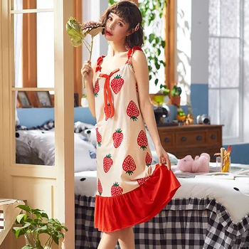 Ladies Women Pure Cotton Long Nightdress Sleeveless Sexy Lingerie Nightgown Sleepwear Sleepshirts
Ladies Women Pure Cotton Long Nightdress Sleeveless Sexy Lingerie Nightgown Sleepwear Sleepshirts