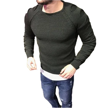 Men's Stylish Autumn Raglan Sleeve Sweater Round Neck Slim Fit Sweater Man Hipster Long Sleeves Solid Color Knitted Sweaters
Men's Stylish Autumn Raglan Sleeve Sweater Round Neck Slim Fit Sweater Man Hipster Long Sleeves Solid Color Knitted Sweaters