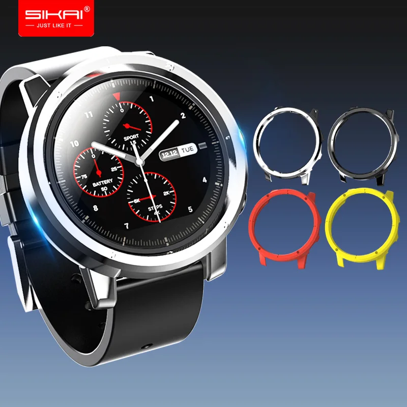 For Amazfit Stratos 2 Case SIKAI Anti-Scratch Protective PC Cover Smart Watch Ultra Lightweight Multi-Colors for Huami
For Amazfit Stratos 2 Case SIKAI Anti-Scratch Protective PC Cover Smart Watch Ultra Lightweight Multi-Colors for Huami
