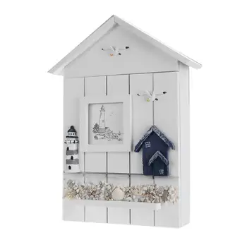 Creative Wood Crafts Box Key Multiple Key Hook Storage Rack Mediterranean House Key Storage Holder Case Home Decoration
Creative Wood Crafts Box Key Multiple Key Hook Storage Rack Mediterranean House Key Storage Holder Case Home Decoration