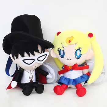 2pcs/lot 18cm Sailor Moon Crystal Tsukino Usagi & Chiba Mamoru Plush Doll Toy Soft Stuffed Toys Gifts for Kids Children
2pcs/lot 18cm Sailor Moon Crystal Tsukino Usagi & Chiba Mamoru Plush Doll Toy Soft Stuffed Toys Gifts for Kids Children