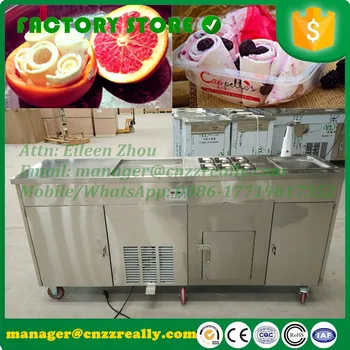 2020 new model AT-S1+6+W single square pan fried ice cream roll machine with six storage barrel & hand washing sink
2020 new model AT-S1+6+W single square pan fried ice cream roll machine with six storage barrel & hand washing sink
