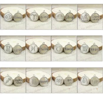 Mix 84 pcs Charms Zodiac Pendant Tibetan silver Zinc Alloy Fit Bracelet Necklace DIY Metal Jewelry Findings
Mix 84 pcs Charms Zodiac Pendant Tibetan silver Zinc Alloy Fit Bracelet Necklace DIY Metal Jewelry Findings